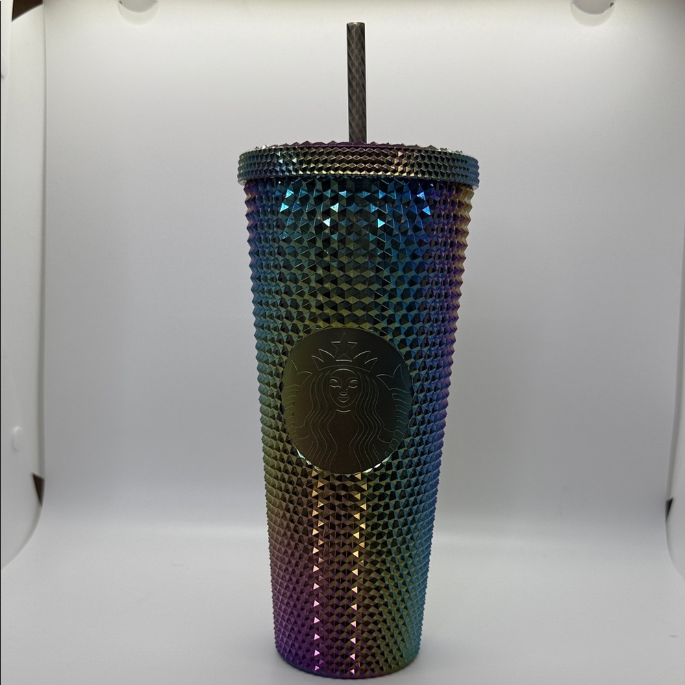 Starbucks Dark IridescentStudded Tumbler with Straw